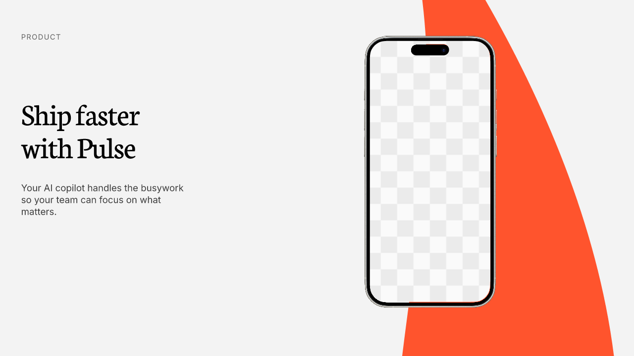 colorful phone mockup